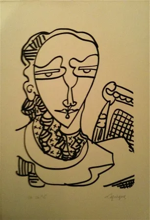 Litografía Lapicque - Sans titre