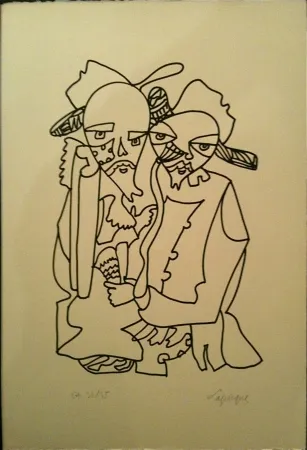 Litografía Lapicque - Sans titre