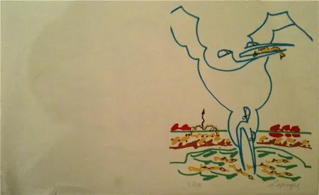 Litografía Lapicque - Sans titre