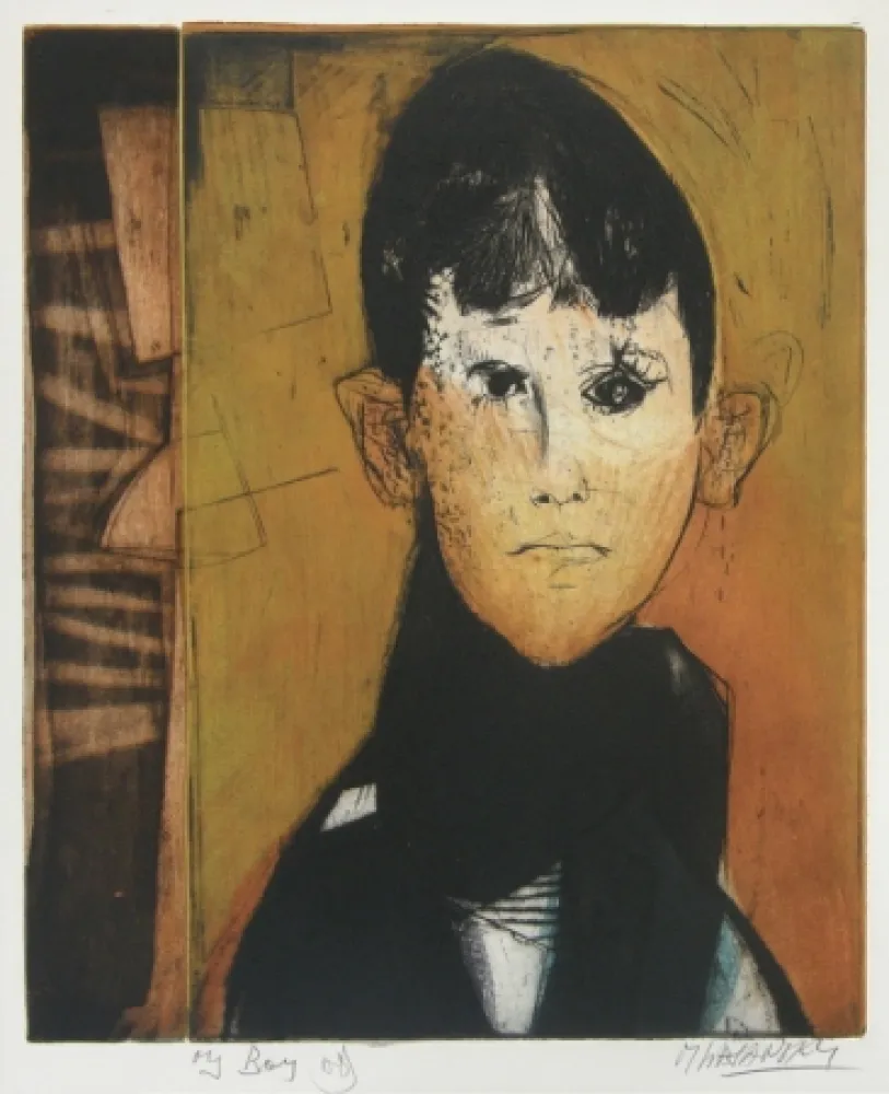 Grabado Lasansky - My Boy