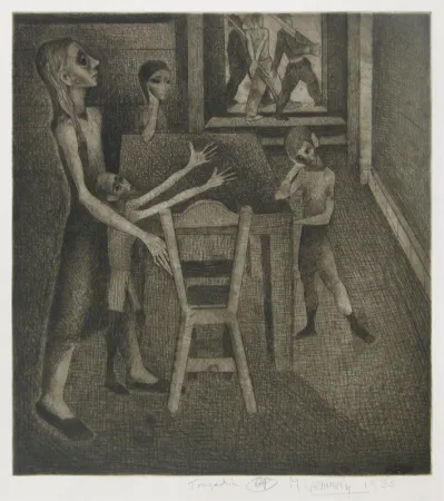 Punta Seca Lasansky - Tragedia