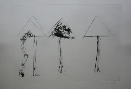 Grabado Lataster - Sans titre