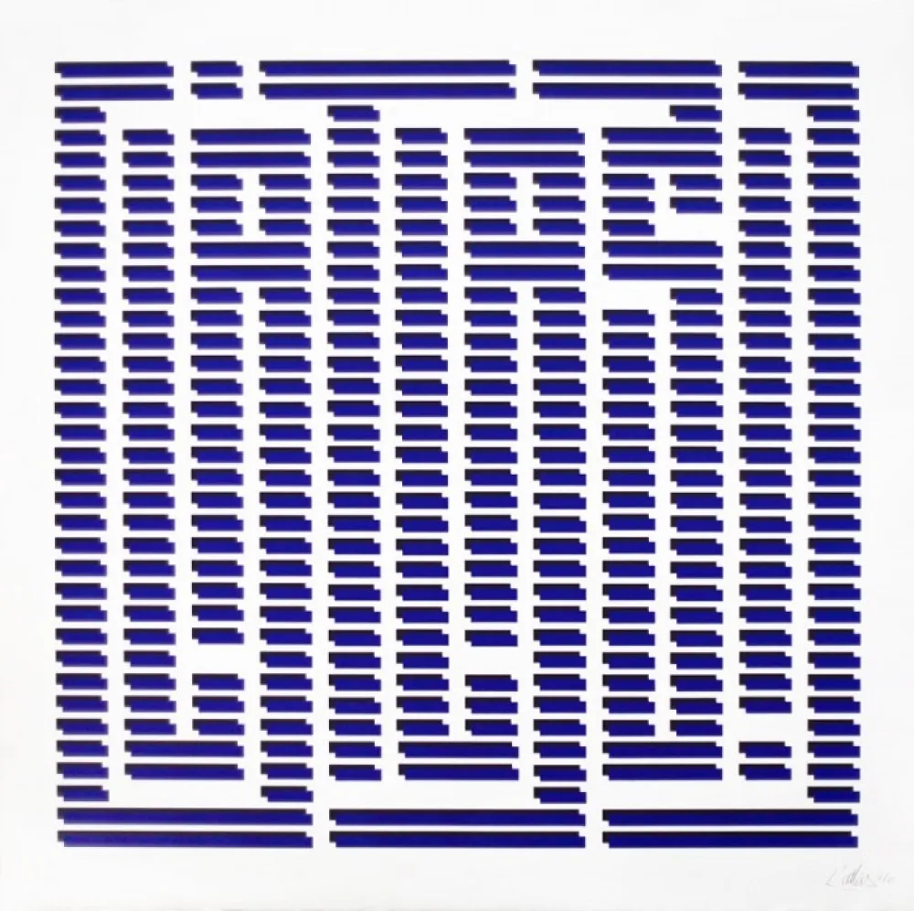 Litografía L'atlas - Persiennes