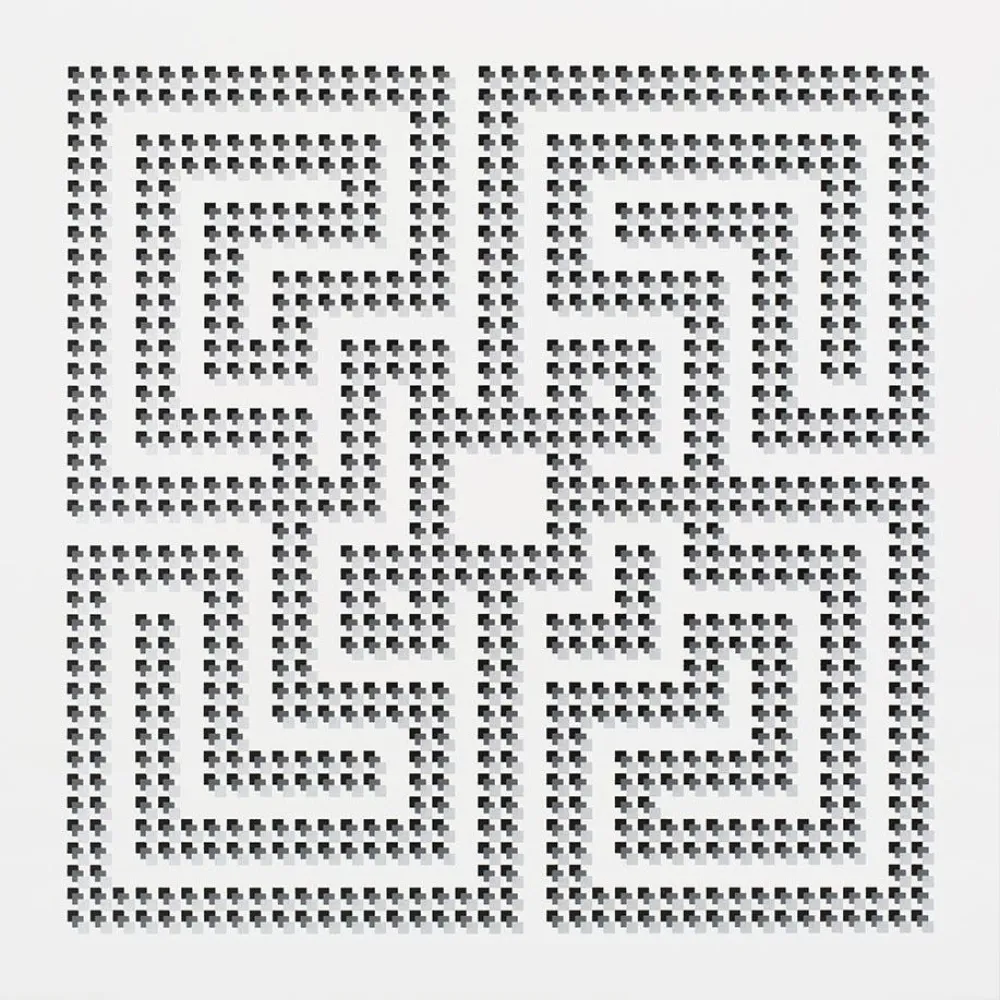 Litografía L'atlas - Square series #1