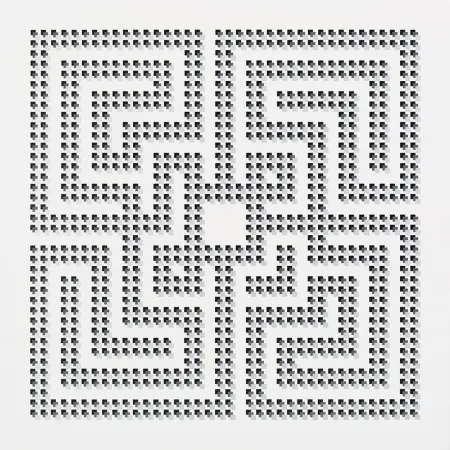 Litografía L'atlas - Square series #1