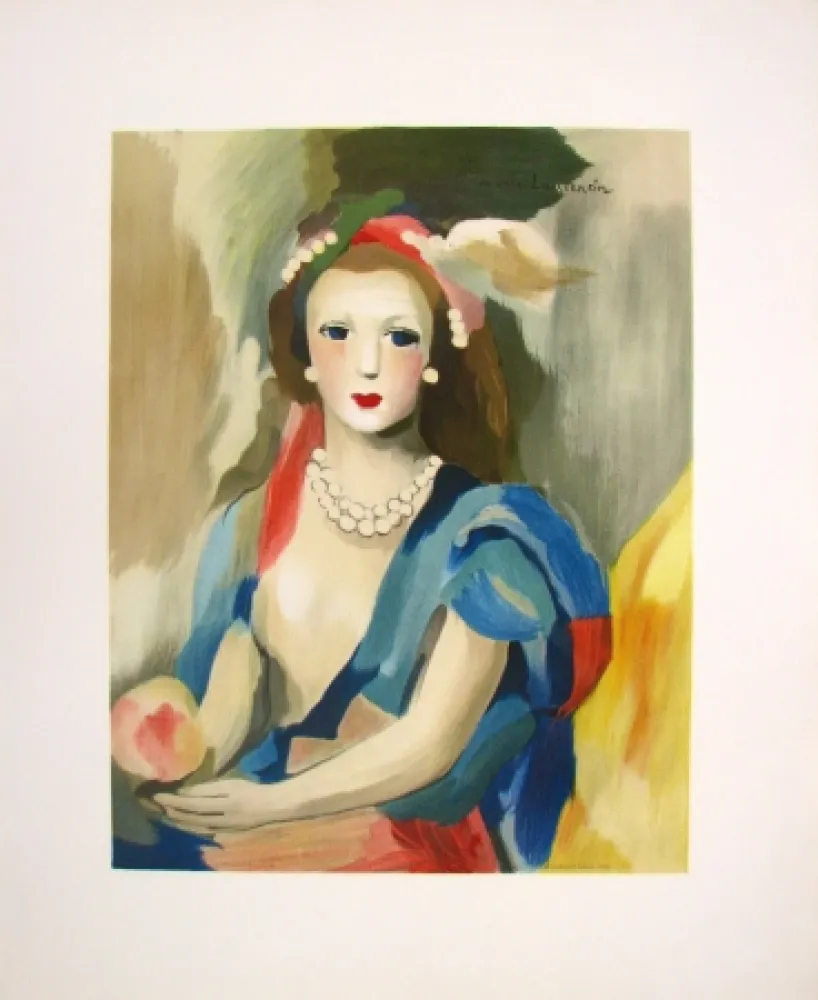 Litografía Laurencin - Female Bust