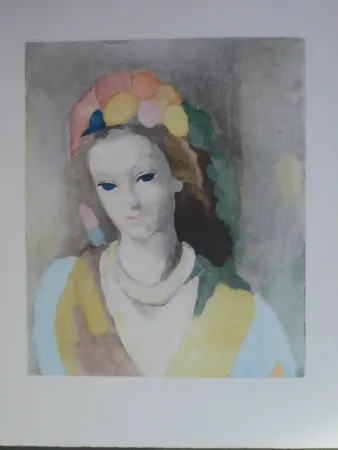 Aguatinta Laurencin - Jeune fille