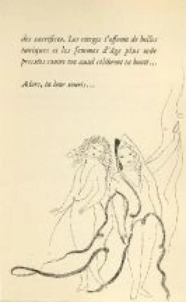 Libro Ilustrado Laurencin - Poèmes de Sapho, illustrés de 23 eaux-fortes par Marie Laurencin
