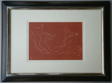 Linograbado Laurens - Composition