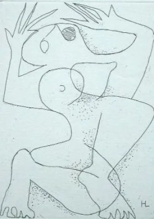 Aguafuerte Laurens - L'exterminée