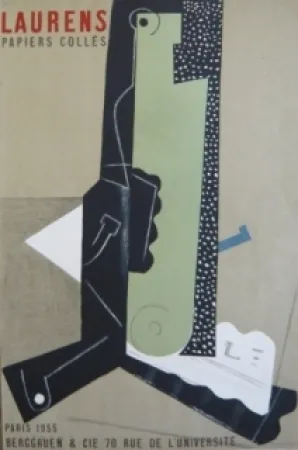 Litografía Laurens - Papiers decoupés