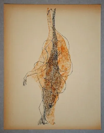 Litografía Laurens - Personnage