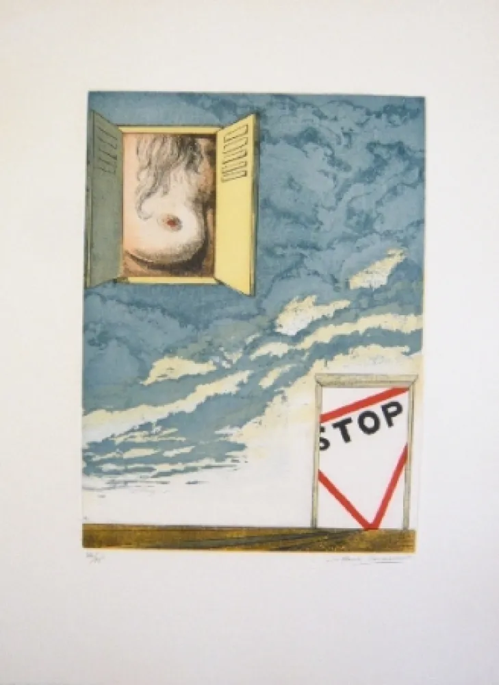 Aguafuerte Y Aguatinta Laventhol - Composition 2