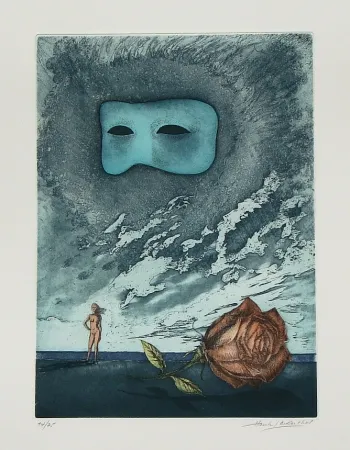 Aguafuerte Y Aguatinta Laventhol - Le miroir aux alouettes