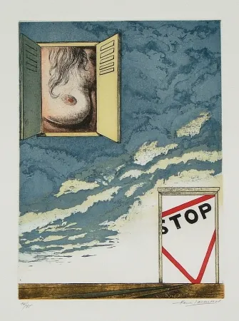 Aguafuerte Y Aguatinta Laventhol - Le miroir aux alouettes