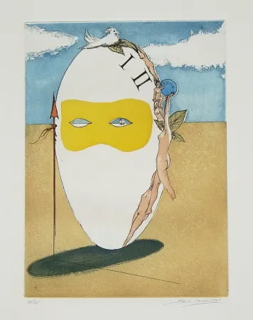 Aguafuerte Y Aguatinta Laventhol - Le miroir aux alouettes