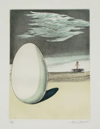 Aguafuerte Y Aguatinta Laventhol - Le miroir aux alouettes