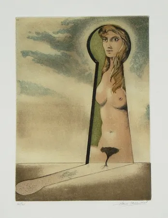 Aguafuerte Y Aguatinta Laventhol - Le miroir aux alouettes