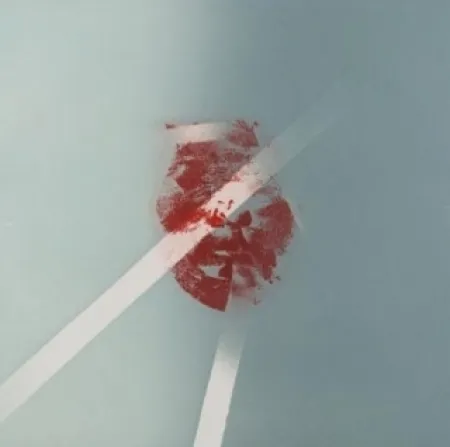 Aguatinta Le Brocquy - La mort d'un héros