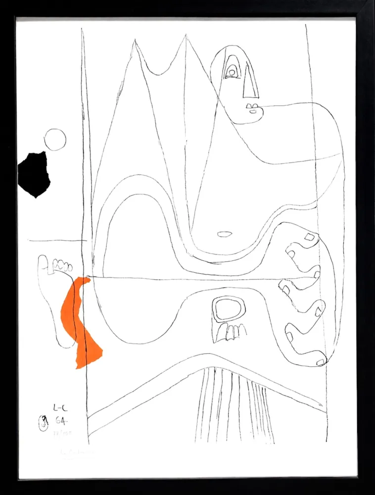 Litografía Le Corbusier - Icône 8 (Weber 81)