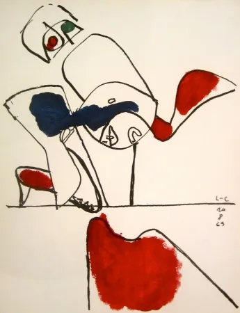 Litografía Le Corbusier - Taurus XVII