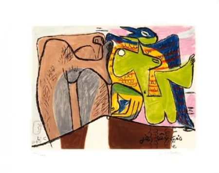 Aguafuerte Le Corbusier - Unité