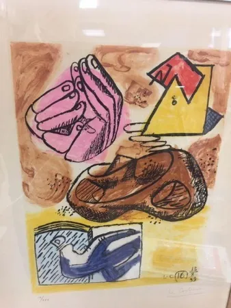 Aguafuerte Le Corbusier - Unite