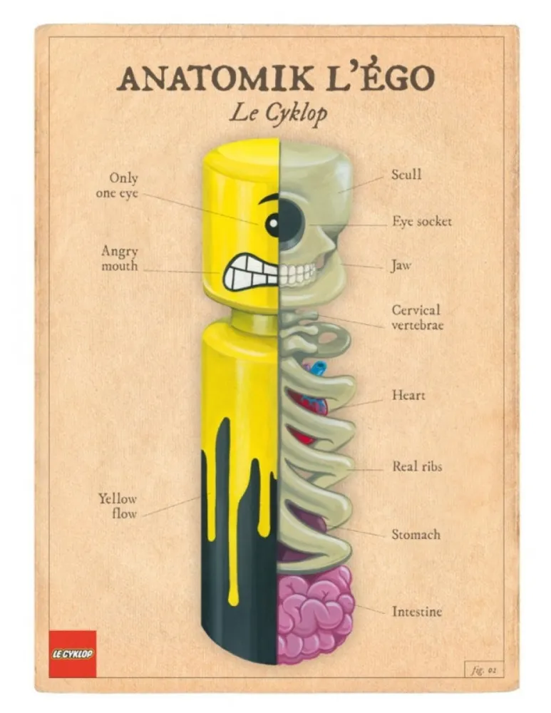 Estampa Numérica Le Cyklop - Anatomik l'Ego