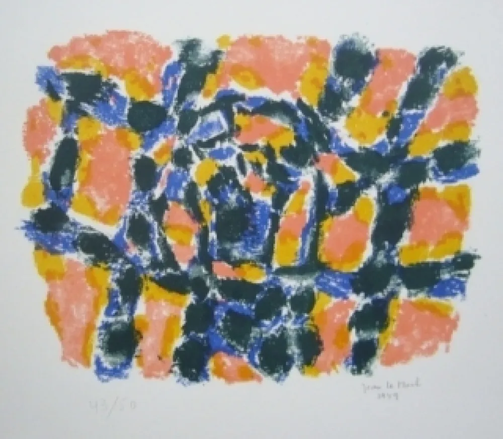 Litografía Le Moal - Composition