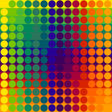 Litografía Le Parc - Color Secuencia 1