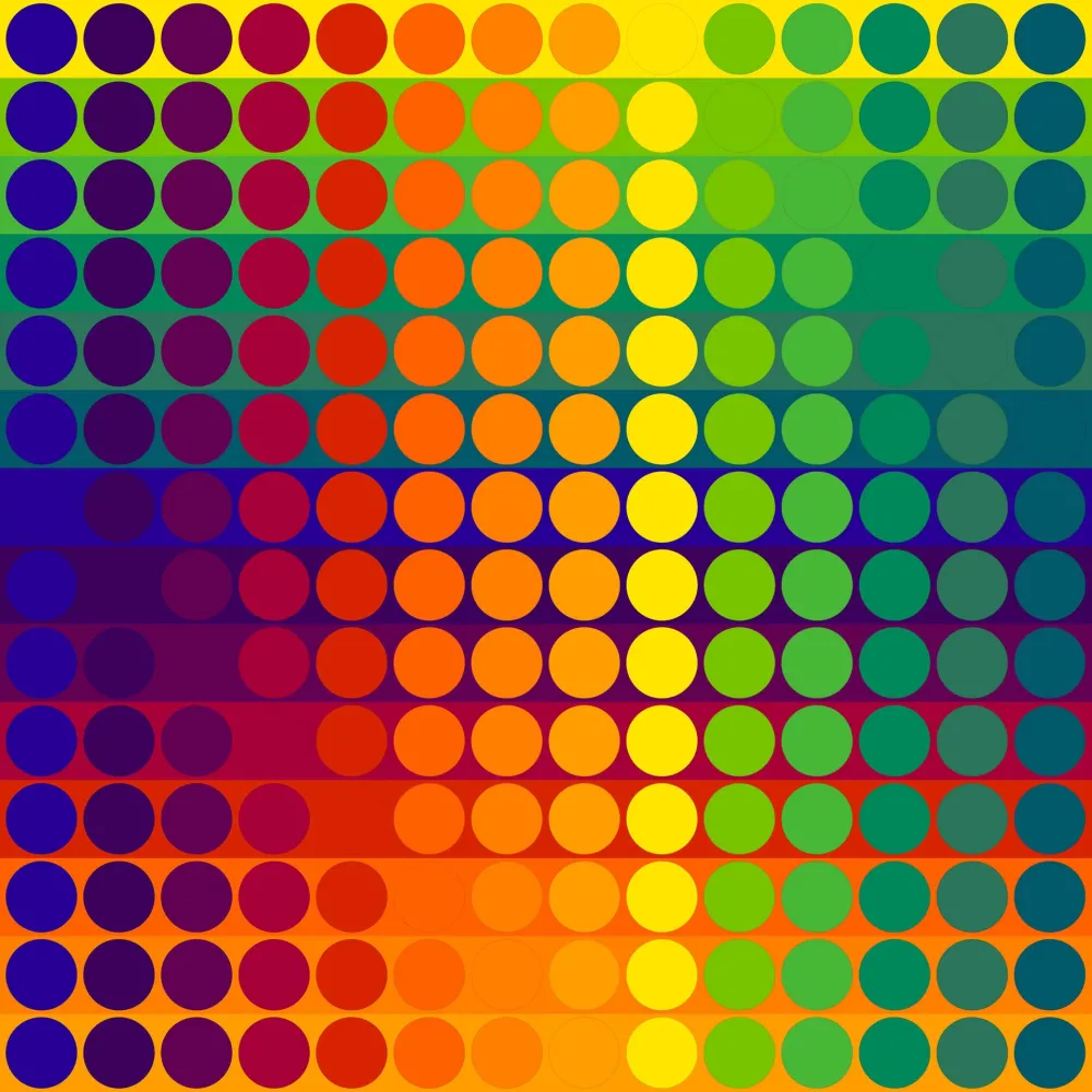 Linograbado Le Parc - Color Secuencia 4