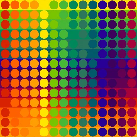 Litografía Le Parc - Color Secuencia 6