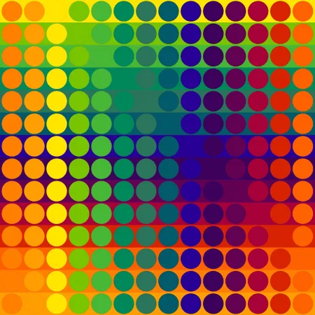 Litografía Le Parc - Color Secuencia 7