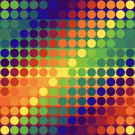 Litografía Le Parc - Color Secuencia 9