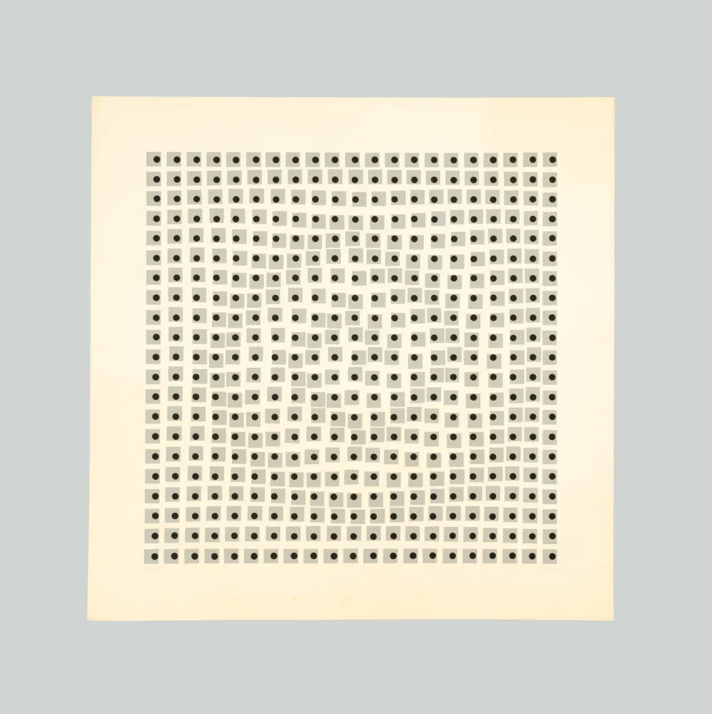 Serigrafía Le Parc - Composition