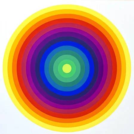 Serigrafía Le Parc - Julio Le Parc (1928) – Serigraphy on paper – 1971