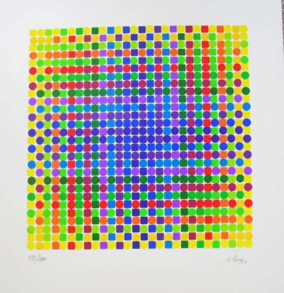 Serigrafía Le Parc - Julio Le Parc - Jean Luis Pradel