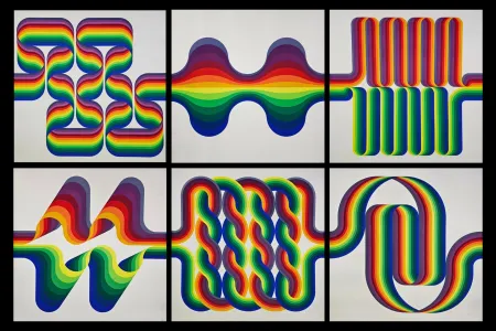 Litografía Le Parc - La Longue Marche. The Complete Set, 1974