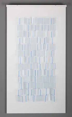 Múltiple Le Parc - Mobile Translucide Bleu