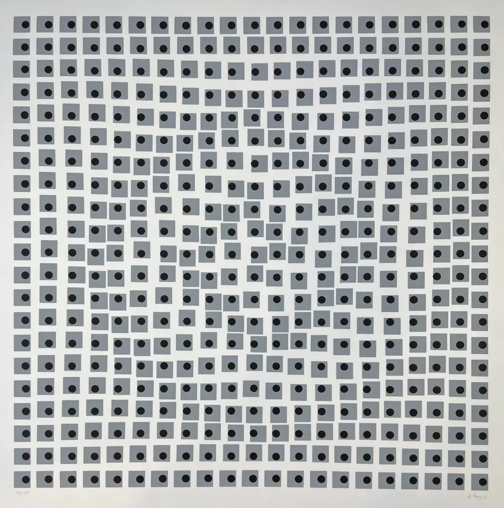 Serigrafía Le Parc - Untitled