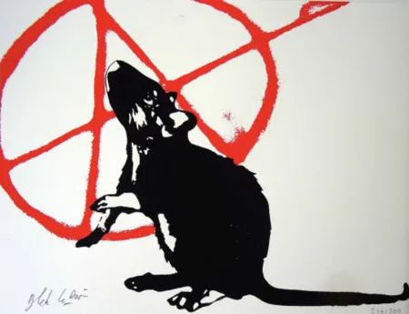 Serigrafía Le Rat - L'anarchiste