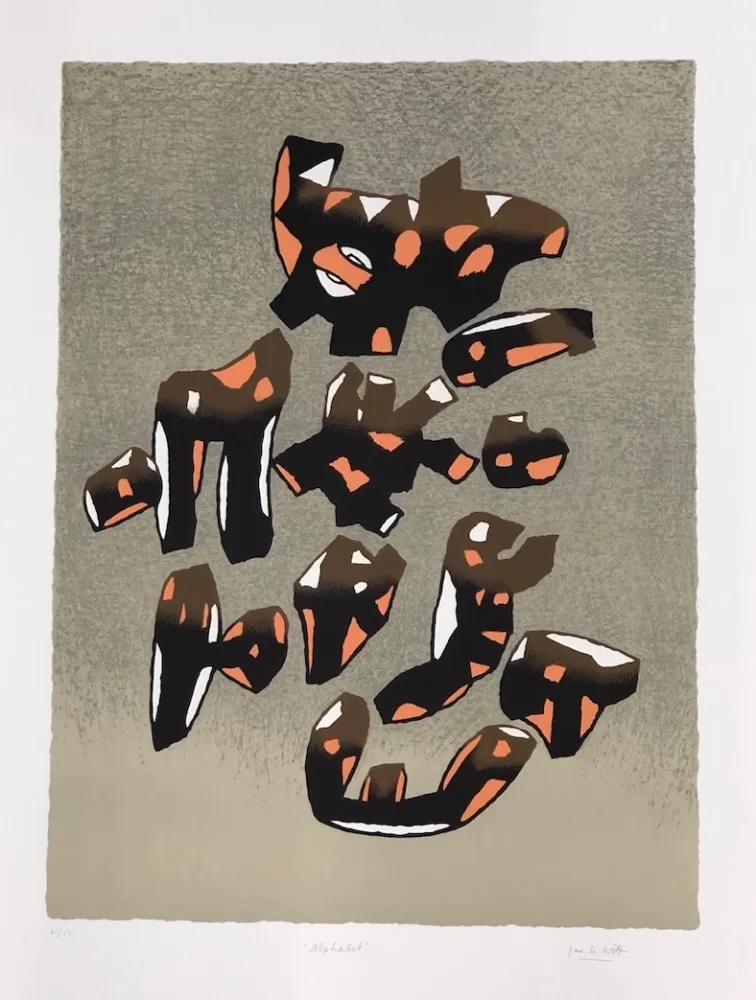 Litografía Le Witt - Album internacional