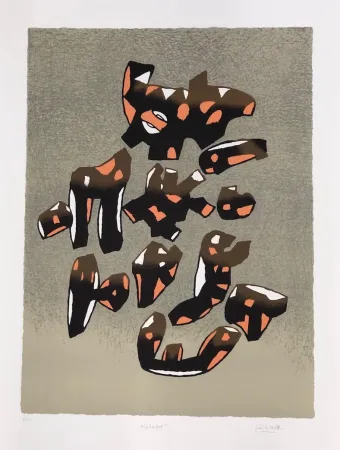 Litografía Le Witt - Album internacional