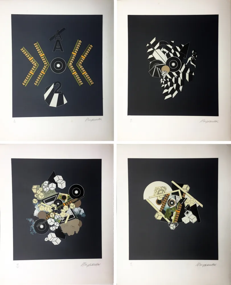 Litografía Le Yaouanc - ALBUM 1101 : 10 LITHOGRAPHIES ORIGINALES SIGNÉES (1970).