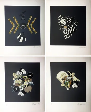 Litografía Le Yaouanc - ALBUM 1101 : 10 LITHOGRAPHIES ORIGINALES SIGNÉES (1970).