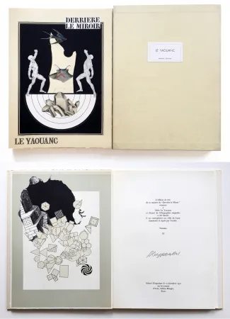 Libro Ilustrado Le Yaouanc - DERRIÈRE LE MIROIR N° 189. Décembre 1970. TIRAGE DE LUXE SIGNÉ.