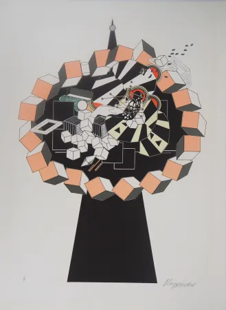 Litografía Le Yaouanc - Korkozégone