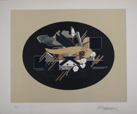 Litografía Le Yaouanc - Solfège, 1975 - Hand-signed