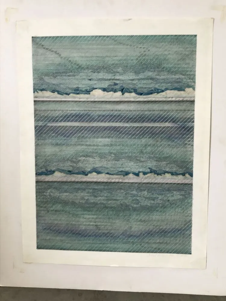 Sin Técnico Lechner - Composition en bleu