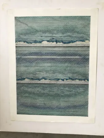 Sin Técnico Lechner - Composition en bleu